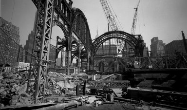 penn station demolishing