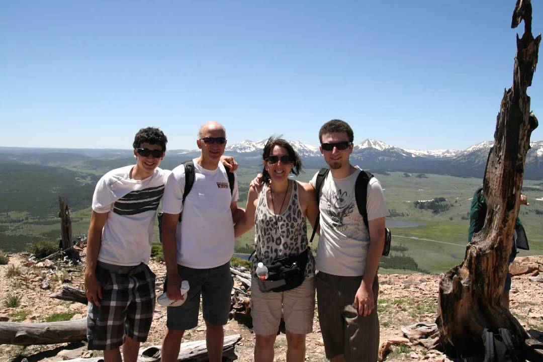 Family Yellowstone Hike