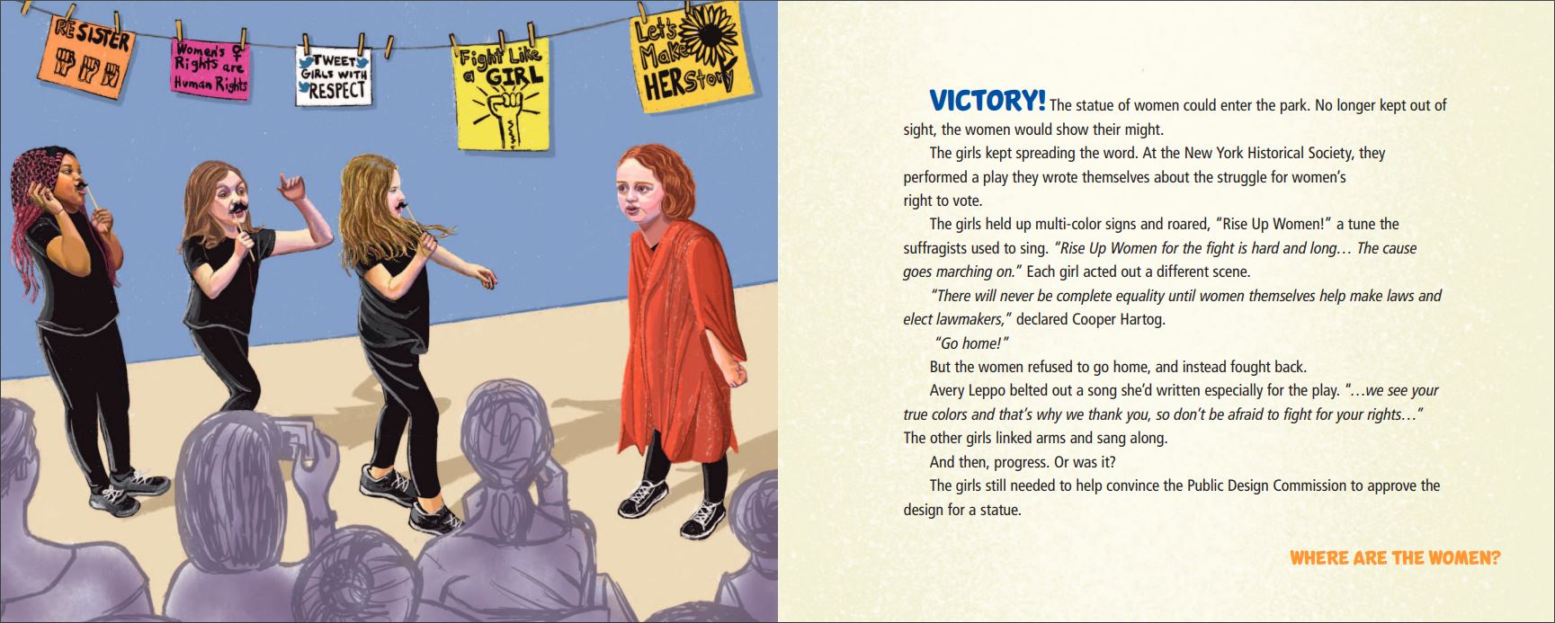 The Girl Scouts Put on a Play